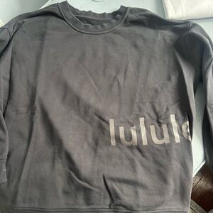 lululemon athletica Black Sweatshirt